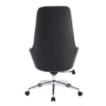 ΚΑΡΕΚΛΑ ΓΡΑΦΕΙΟΥ BEKKER HM18359.01 ΜΑΥΡΟ PU ΔΕΡΜΑ--ΒΑΣΗ ΧΡΩΜΙΟΥ 67x67x126Υεκ