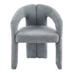 ΠΟΛΥΘΡΟΝΑ ΤΡΑΠΕΖΑΡΙΑΣ NEZA HM18362.01 ΑΝΟΙΧΤΟ ΓΚΡΙ ΥΦΑΣΜΑ 64x60x76,5Υεκ