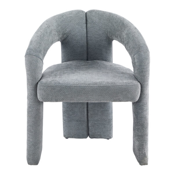 ΠΟΛΥΘΡΟΝΑ ΤΡΑΠΕΖΑΡΙΑΣ NEZA HM18362.01 ΑΝΟΙΧΤΟ ΓΚΡΙ ΥΦΑΣΜΑ 64x60x76,5Υεκ