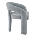 ΠΟΛΥΘΡΟΝΑ ΤΡΑΠΕΖΑΡΙΑΣ NEZA HM18362.01 ΑΝΟΙΧΤΟ ΓΚΡΙ ΥΦΑΣΜΑ 64x60x76,5Υεκ