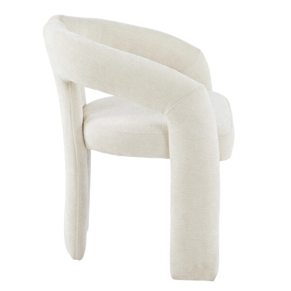 ΠΟΛΥΘΡΟΝΑ ΤΡΑΠΕΖΑΡΙΑΣ NEZA HM18362.02 ΕΚΡΟΥ ΥΦΑΣΜΑ 64x50x76,5Υ εκ.