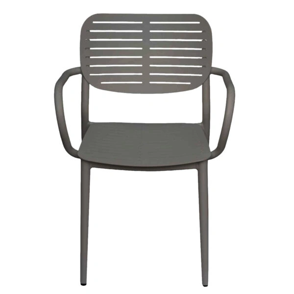 ΠΟΛΥΘΡΟΝΑ ΤΡΑΠΕΖΑΡΙΑΣ HILLIARD HM6644.01 ΑΛΟΥΜΙΝΙΟ ΣΕ ΓΚΡΙ 56x58x80Υεκ