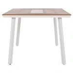 ΤΡΑΠΕΖΙ ΑΛΟΥΜΙΝΙΟΥ TABER ΜΕ POLYWOOD 200X100 ΛΕΥΚΟ HM5131.11