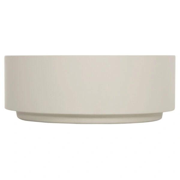 ΤΡΑΠΕΖΙ ΜΕΣΗΣ ΣΤΡΟΓΓΥΛΟ KYOKO HM6579.02 ΜΠΕΖ FIBER CEMENT Φ90x34Υεκ.