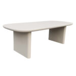 ΤΡΑΠΕΖΙ ΤΡΑΠΕΖΑΡΙΑΣ AZAMI HM6600.02 ΜΠΕΖ FIBER CEMENT 240x100x75Υεκ.