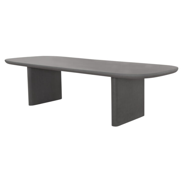 ΤΡΑΠΕΖΙ ΤΡΑΠΕΖΑΡΙΑΣ AZAMI HM6601.01 ΓΚΡΙ FIBER CEMENT 300x112x75Υεκ.