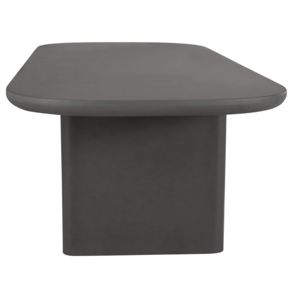 ΤΡΑΠΕΖΙ ΤΡΑΠΕΖΑΡΙΑΣ AZAMI HM6601.01 ΓΚΡΙ FIBER CEMENT 300x112x75Υεκ.