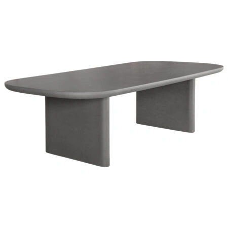 ΤΡΑΠΕΖΙ ΤΡΑΠΕΖΑΡΙΑΣ AZAMI HM6601.01 ΓΚΡΙ FIBER CEMENT 300x112x75Υεκ.