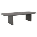 ΤΡΑΠΕΖΙ ΤΡΑΠΕΖΑΡΙΑΣ AZAMI HM6601.01 ΓΚΡΙ FIBER CEMENT 300x112x75Υεκ.