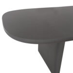 ΤΡΑΠΕΖΙ ΤΡΑΠΕΖΑΡΙΑΣ AZAMI HM6601.01 ΓΚΡΙ FIBER CEMENT 300x112x75Υεκ.