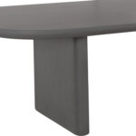 ΤΡΑΠΕΖΙ ΤΡΑΠΕΖΑΡΙΑΣ AZAMI HM6601.01 ΓΚΡΙ FIBER CEMENT 300x112x75Υεκ.