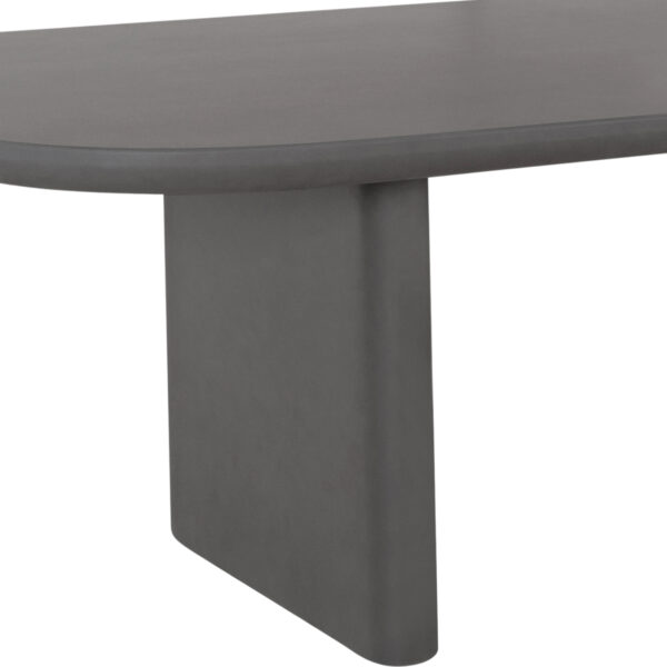 ΤΡΑΠΕΖΙ ΤΡΑΠΕΖΑΡΙΑΣ AZAMI HM6601.01 ΓΚΡΙ FIBER CEMENT 300x112x75Υεκ.