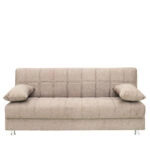 Καναπές Κρεβάτι Τριθέσιος LAURA ΙΙ Καφέ 190x84x86cm