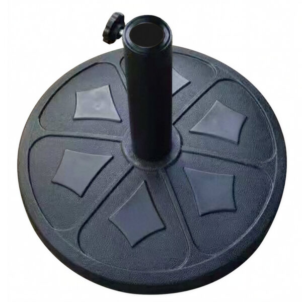 Βάση Ομπρέλας  LUNA Μαύρο Τσιμέντο Φ49cm 12.5kg