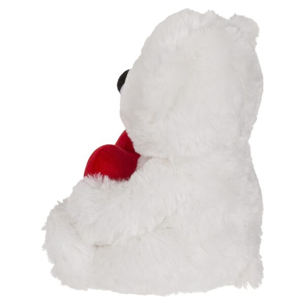 Αρκουδάκι Με Κόκκινη Καρδιά ‘I Love You’ Λευκό/Κόκκινο 22cm