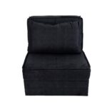 Artekko Thales Γκρι Πολυθρόνα Κρεβάτι με Αποθηκευτικό Χώρο (110x85x90)cm Κρεβάτι (200x85x45)cm