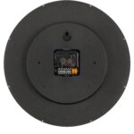 Ρολόι Τοίχου Skylines Λευκό/Μαύρο Πλαστικό Φ30cm