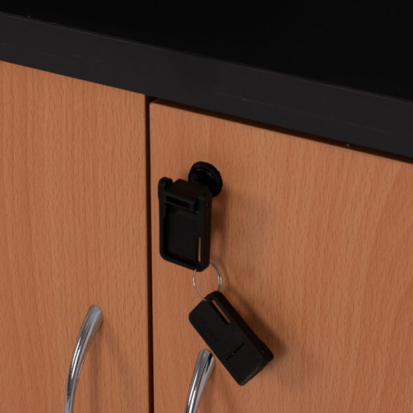 ΒΙΒΛΙΟΘΗΚΗ ΓΡΑΦΕΙΟΥ ΕΠΑΓΓΕΛΜΑΤΙΚΗ ABELINA 80Χ40Χ180Υεκ.HM2014.01 ΣΕ ΧΡΩΜΑ ΟΞΙΑ ΜΕ 2 ΠΟΡΤΕΣ