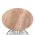 ΒΟΗΘΗΤΙΚΟ ΤΡΑΠΕΖΙ ΣΑΛΟΝΙΟΥ KEON HM18038.03 MDF TOP ΣΕ ΣΟΝΑΜΑ-ΜΕΤΑΛΛΟ Φ45x50Υεκ.
