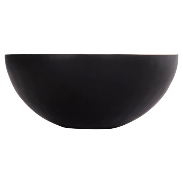ΔΙΑΚΟΣΜΗΤΙΚΟ ΤΡΑΠΕΖΙ ΣΑΛΟΝΙΟΥ BOWL Φ90X37,5Yεκ. ΜΑΥΡΟ ΜΕ ΞΥΛΟ ΑΚΑΚΙΑΣ HM8717.21