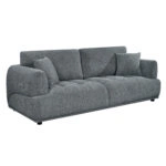 ΚΑΝΑΠΕΣ 3-ΘΕΣΙΟΣ STRUCTO HM3329.01 ΓΚΡΙ ΥΦΑΣΜΑ 227x94x88Υεκ.