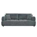 ΚΑΝΑΠΕΣ 3-ΘΕΣΙΟΣ STRUCTO HM3329.01 ΓΚΡΙ ΥΦΑΣΜΑ 227x94x88Υεκ.
