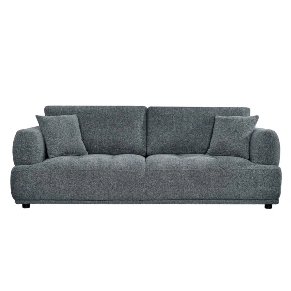 ΚΑΝΑΠΕΣ 3-ΘΕΣΙΟΣ STRUCTO HM3329.01 ΓΚΡΙ ΥΦΑΣΜΑ 227x94x88Υεκ.