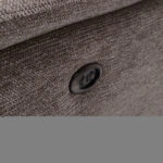 ΚΑΝΑΠΕΣ ΑΡΙΣΤΕΡΗ ΓΩΝΙΑ-ΑΝΑΚΛΙΣΗ & ΑΠΟΘ.ΧΩΡΟΣ-RESTRO HM3339.02L ΜΠΕΖ ΥΦΑΣΜΑ 284x224x76Υεκ