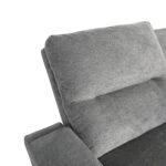 ΚΑΝΑΠΕΣ ΔΕΞΙΑ ΓΩΝΙΑ SYNTHIA HM3308.03R ΑΝΑΚΛΙΣΗ & ΑΠΟΘ.ΧΩΡΟΣ--ΓΚΡΙ 246x159x97Υεκ