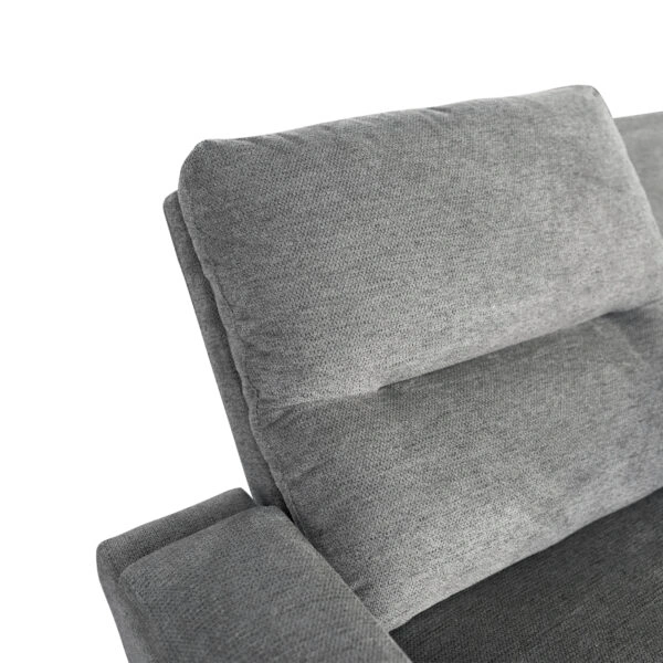 ΚΑΝΑΠΕΣ ΔΕΞΙΑ ΓΩΝΙΑ SYNTHIA HM3308.03R ΑΝΑΚΛΙΣΗ & ΑΠΟΘ.ΧΩΡΟΣ--ΓΚΡΙ 246x159x97Υεκ