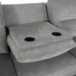 ΚΑΝΑΠΕΣ ΔΕΞΙΑ ΓΩΝΙΑ SYNTHIA HM3308.03R ΑΝΑΚΛΙΣΗ & ΑΠΟΘ.ΧΩΡΟΣ--ΓΚΡΙ 246x159x97Υεκ