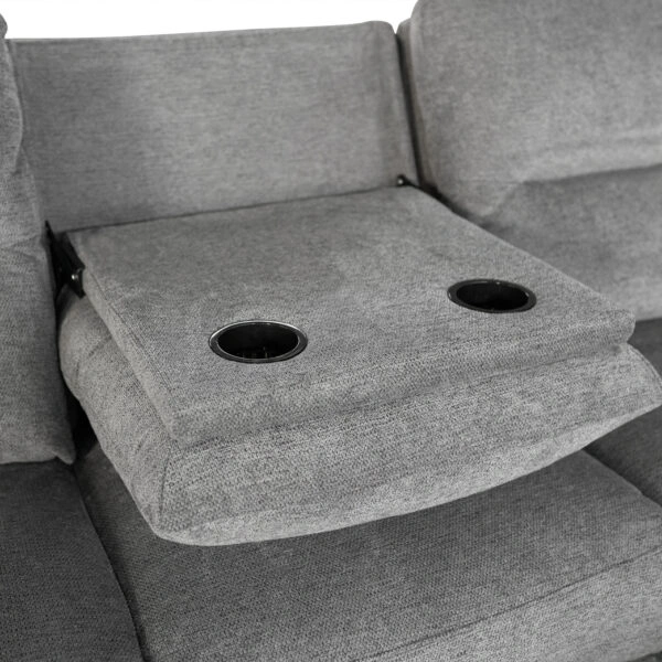 ΚΑΝΑΠΕΣ ΔΕΞΙΑ ΓΩΝΙΑ SYNTHIA HM3308.03R ΑΝΑΚΛΙΣΗ & ΑΠΟΘ.ΧΩΡΟΣ--ΓΚΡΙ 246x159x97Υεκ