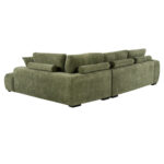 ΚΑΝΑΠΕΣ ΓΩΝΙΑ (ΔΕΞΙΑ) COVEN HM3266.14R ΠΡΑΣΙΝΟ ΥΦΑΣΜΑ 298x102-208x85Υεκ.