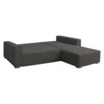 ΚΑΝΑΠΕΣ ΚΡΕΒΑΤΙ ΑΝΑΣΤΡΕΨΙΜH ΓΩΝΙΑ CORNERA HM3335.01 ΓΚΡΙ ΥΦΑΣΜΑ 269x155x89Yεκ