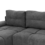 ΚΑΝΑΠΕΣ ΚΡΕΒΑΤΙ ΑΡΙΣΤΕΡΗ ΓΩΝΙΑ COMFYRA HM3336.01L ΓΚΡΙ ΥΦΑΣΜΑ 270x181x75Υεκ