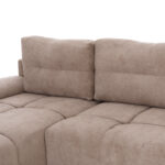 ΚΑΝΑΠΕΣ ΚΡΕΒΑΤΙ ΑΡΙΣΤΕΡΗ ΓΩΝΙΑ COMFYRA HM3336.03L ΜΠΕΖ ΥΦΑΣΜΑ 268x180x83Υεκ