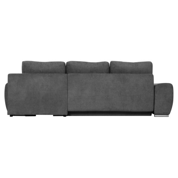 ΚΑΝΑΠΕΣ ΚΡΕΒΑΤΙ ΔΕΞΙΑ ΓΩΝΙΑ COMFYRA HM3336.01R ΓΚΡΙ ΥΦΑΣΜΑ 270x181x75Υεκ