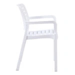 ΠΟΛΥΘΡΟΝΑ ΕΞΩΤ.ΧΩΡΟΥ FLAN HM6369.01 ΛΕΥΚΟ ΠΟΛΥΠΡΟΠΥΛΕΝΙΟ 57x56x82.5Yεκ.