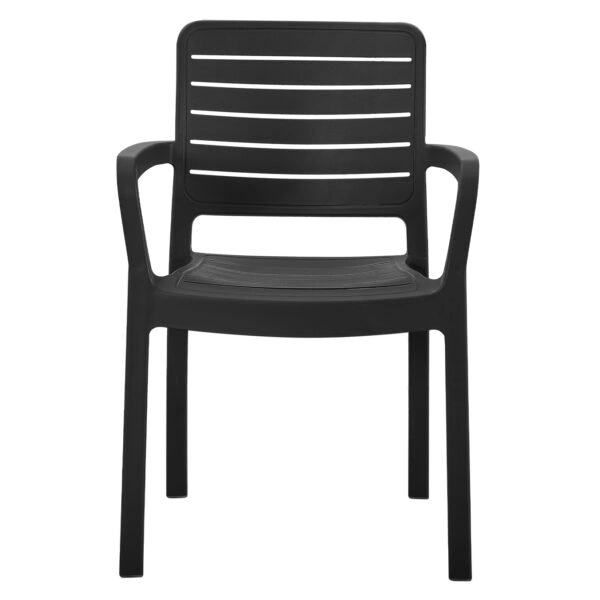 ΠΟΛΥΘΡΟΝΑ ΕΞΩΤ.ΧΩΡΟΥ FLAN HM6369.02 ΜΑΥΡΟ ΠΟΛΥΠΡΟΠΥΛΕΝΙΟ 57x56x82.5Yεκ.