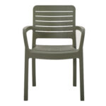 ΠΟΛΥΘΡΟΝΑ ΕΞΩΤ.ΧΩΡΟΥ FLAN HM6369.05 DARK OLIVE ΠΟΛΥΠΡΟΠΥΛΕΝΙΟ 57x56x82.5Yεκ.