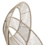 ΠΟΛΥΘΡΟΝΑ-ΦΩΛΙΑ RULER HM6506.02 ΜΟΚΑ ΜΕΤΑΛΛΟ-P.E.RATTAN--ΓΚΡΙ ΜΑΞΙΛΑΡΙΑ 90x85x149Υεκ