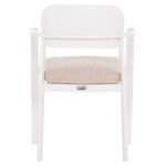 ΠΟΛΥΘΡΟΝΑ ΤΡΑΠΕΖΑΡΙΑΣ ELARA HM6414.02 ΛΕΥΚΟ ΑΛΟΥΜΙΝΙΟ-ΜΠΕΖ OLEFIN--TEAK 56x62x78Υεκ