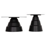 ΣΕΤ 2 ΤΡΑΠΕΖΙΑ ΣΑΛΟΝΙΟΥ LIDOX HM18306.02 SINTERED STONE TOP- SNOW WHITE ΧΡΩΜΑ Φ50 & Φ70