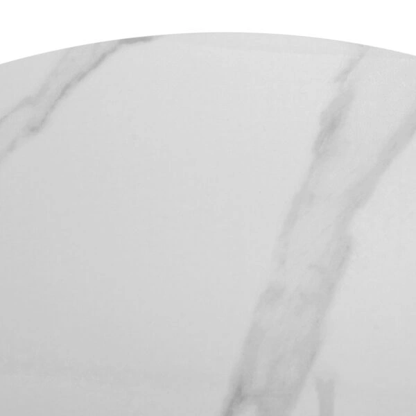 ΣΕΤ 2 ΤΡΑΠΕΖΙΑ ΣΑΛΟΝΙΟΥ LIDOX HM18306.02 SINTERED STONE TOP- SNOW WHITE ΧΡΩΜΑ Φ50 & Φ70