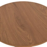 ΣΕΤ 2 ΤΡΑΠΕΖΙΑ ΣΑΛΟΝΙΟΥ JENNEL(X) HM18308.04 ΜΕΤΑΛΛΟ ΣΑΜΠΑΝΙ--MDF ΣΕ ΦΥΣΙΚΟ Φ50εκ & Φ70εκ