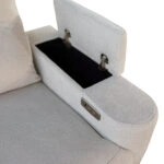 ΣΕΤ ΚΑΝΑΠΕΣ-ΠΟΛΥΘΡΟΝΑ RELAX SYNTHIA HM10735.01 ΜΠΕΖ ΥΦΑΣΜΑ-ΗΛΕΚΤΡΙΚΗ ΑΝΑΚΛΙΣΗ [L]