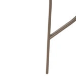 ΣΕΤ ΤΡΑΠΕΖΑΡΙΑΣ 5ΤΜΧ BRUNO HM10727.04 ΚΑΡΕΚΛΕΣ ΜΕΤΑΛΛΙΚΕΣ & ΤΡΑΠΕΖΙ 140x80εκ ΣΑΜΠΑΝΙ