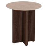 ΤΡΑΠΕΖΙ ΒΟΗΘΗΤΙΚΟ SKY HM18330 ΚΕΡΑΜΙΚΟ TOP ΟΨΗ ΤΡΑΒΕΡΤΙΝΑΣ-MDF ΒΑΣΗ ΚΑΦΕ Φ45x50Υεκ.