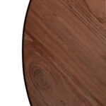 ΤΡΑΠΕΖΙ ΣΑΛΟΝΙΟΥ ATHARVA ΑΠΟ ΜΑΣΙΦ ΞΥΛΟ ΑΚΑΚΙΑΣ HM8461.11 Φ100x36Υ εκ.