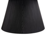 ΤΡΑΠΕΖΙ ΣΑΛΟΝΙΟΥ DUNCAN HM18022.01 ΚΕΡΑΜΙΚΟ TOP-MDF ΒΑΣΗ-ΜΑΥΡΟ Φ80x41Υεκ.